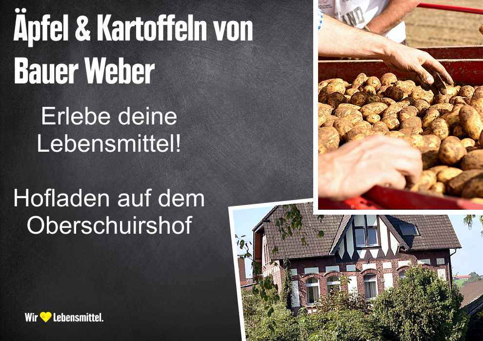 Äpfel & Kartoffeln von Bauer Weber